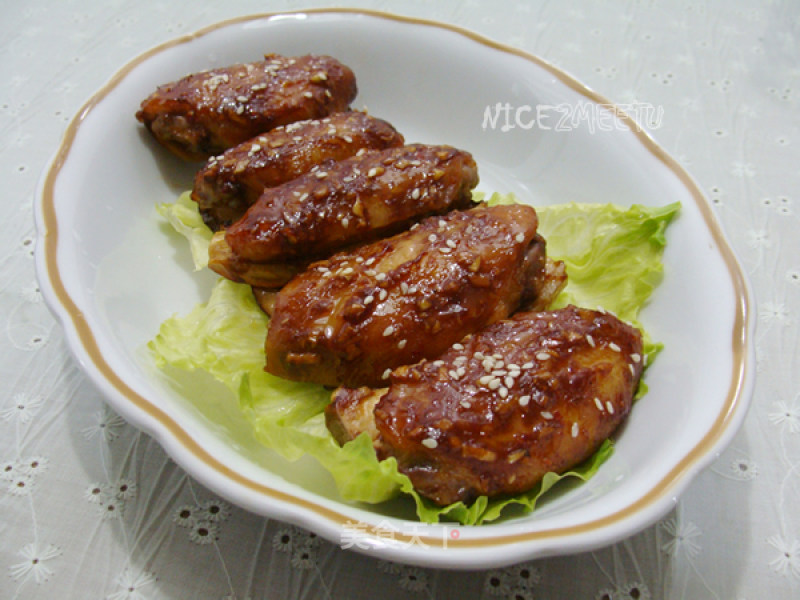 Honey Garlic Chicken Wings recipe