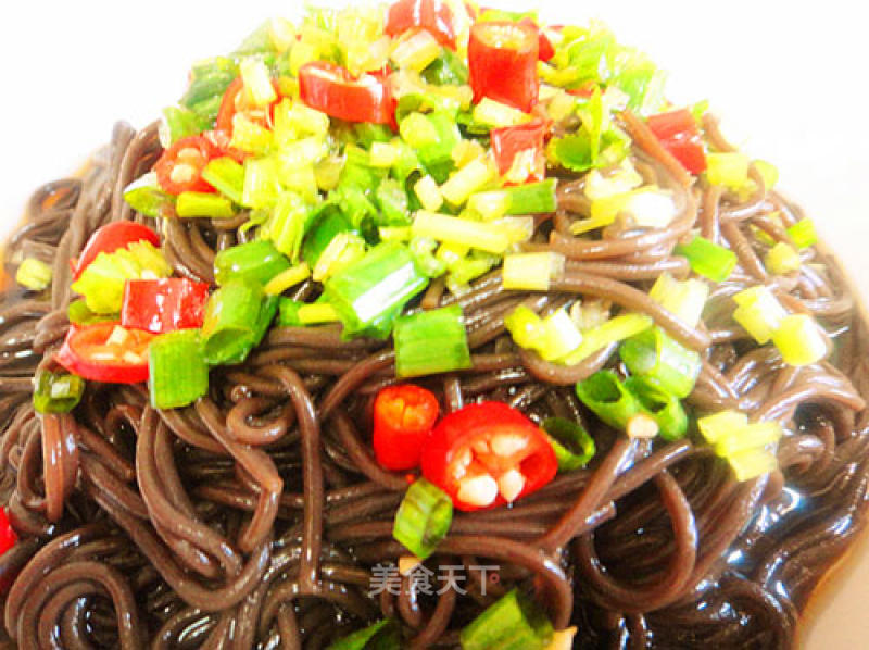 [summer Cold Dish]---sour and Spicy Fern Root Noodles