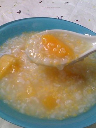 Sweet Potato Porridge with Corn Grits recipe