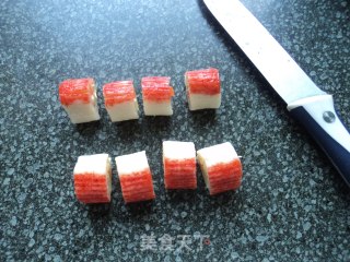 [crab Meat Roll Sushi] recipe