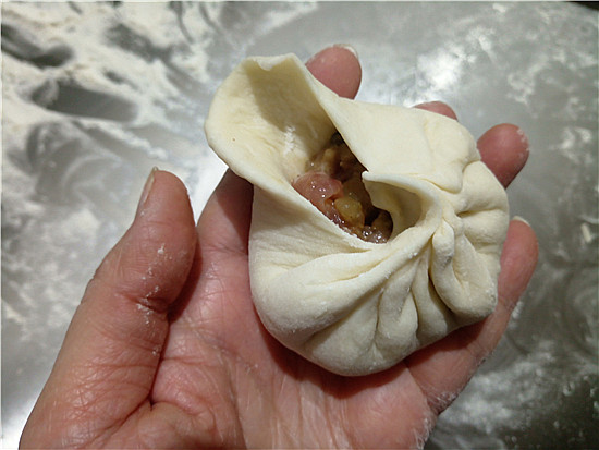 Shredded Pork Buns with Plum and Bamboo Shoots recipe