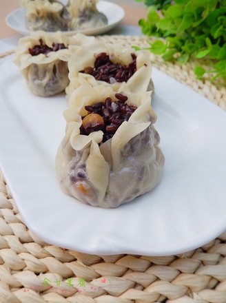 Mixed Vegetables and Black Rice Siu Mai