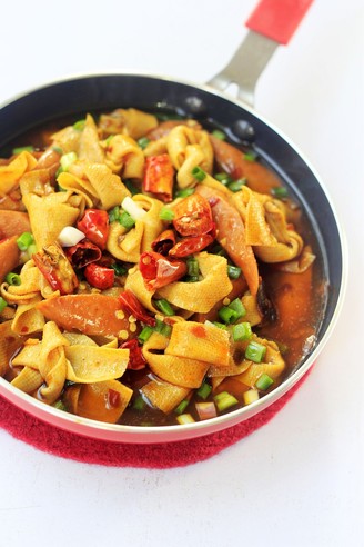 Spicy Thousand Knots recipe