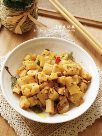 Cold and Crispy Lotus Root recipe