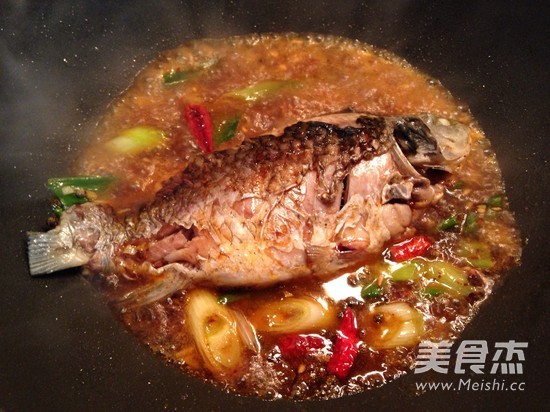 Sichuan Style Braised Crucian Carp recipe