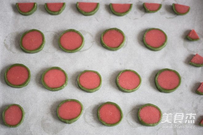 Watermelon Cookies recipe