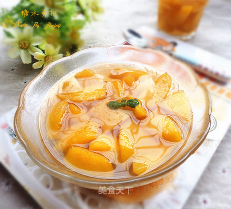 Yellow Peach in Syrup