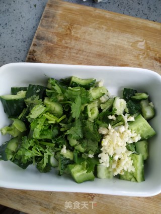 Garlic Cucumber recipe