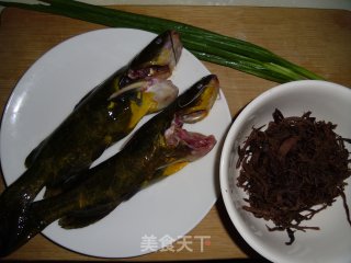 Steamed Porcupine Fish with Plum Cabbage recipe