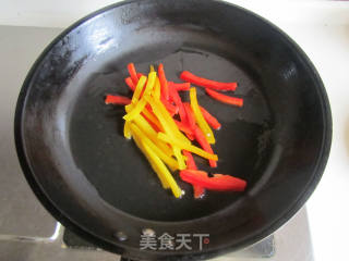 Stir-fried Asparagus with Bell Peppers recipe