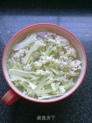 【sour and Hot Cauliflower】 recipe