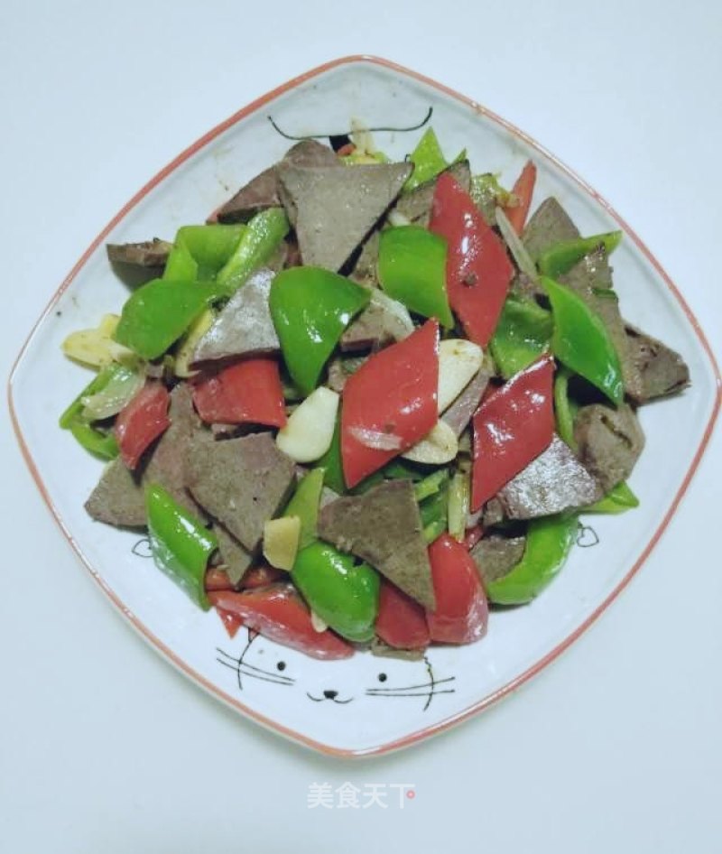 Stir-fried Beef Liver with Hot Pepper recipe