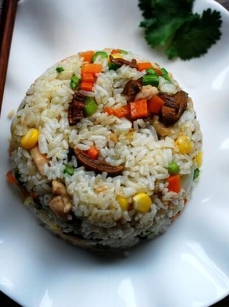 Star Hotel Fried Rice with Wild Porcini Mushrooms recipe