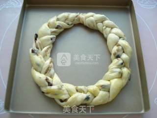 Christmas Wreath Bread recipe