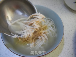 Shi Yunsheng's Original Soup Chicken and Vegetable Noodles recipe