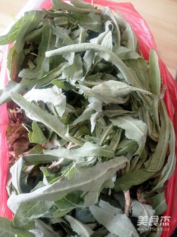 Potato Shreds Mixed with Bitter Vegetables recipe