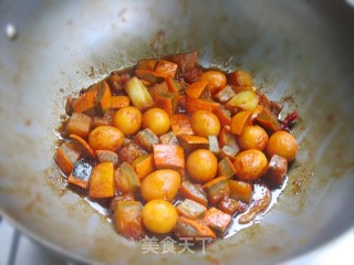 Different Delicacy-pumpkin with Quail Eggs recipe