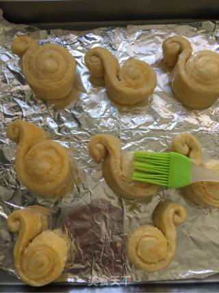 #the 4th Baking Contest and is Love to Eat Festival# Coconut Snail Bread recipe