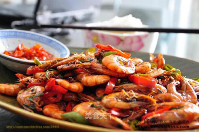 Fried Anchovy Shrimp recipe