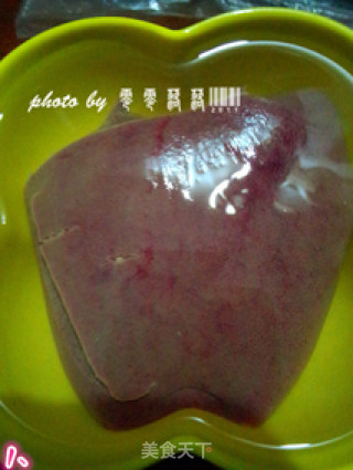 Pork Liver with Double Pepper Salad recipe