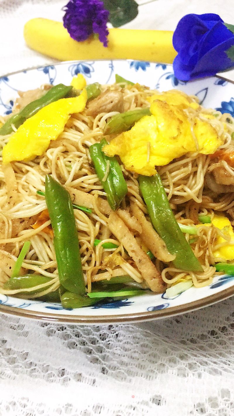 Fried Noodles with Soy Sauce King recipe