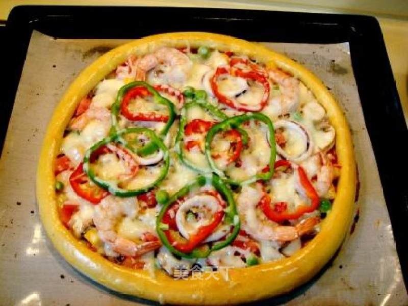 Mediterranean Crispy Pizza recipe
