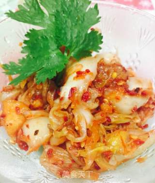 Refreshing Spicy Cabbage recipe