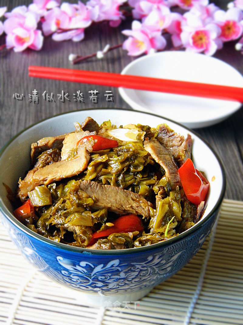 Kimchi Twice Cooked Pork recipe