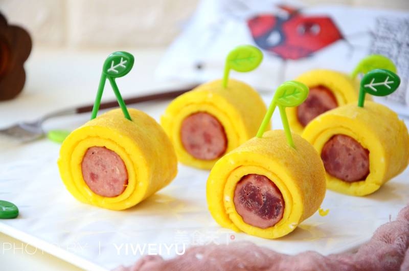 Sausage Thick Egg Simmered recipe