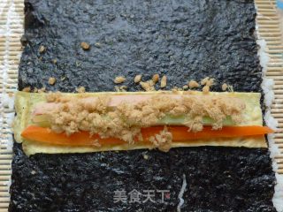 【flower Sushi】----rolled Sushi recipe