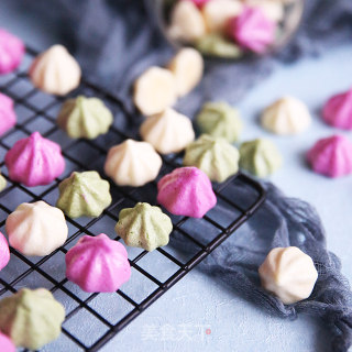 Mini Meng Fantian——three-color Yogurt Melted Beans recipe