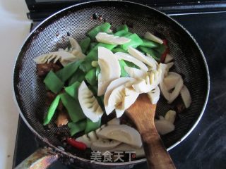 Sliced Pork Beans in Tempeh Sauce recipe