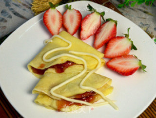 Strawberry Crepes recipe