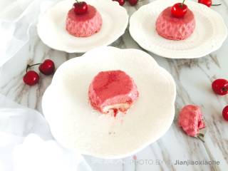 #aca Fourth Session Baking Contest# Making Erotic Pink Pudding Cakes recipe