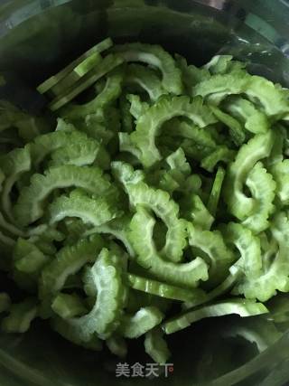 Cold Bitter Gourd recipe