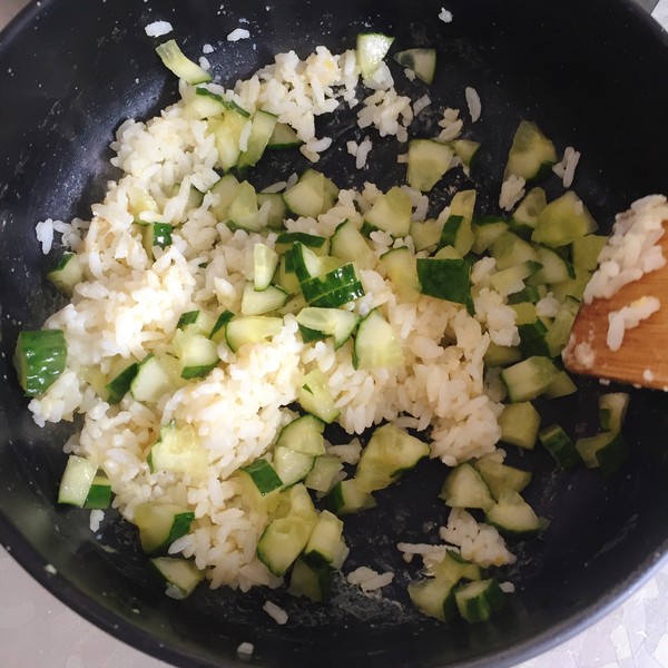 Fried Rice with Fragrant Egg recipe