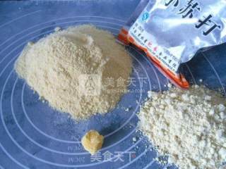 Egg Yolk Corn Meal Wowotou recipe