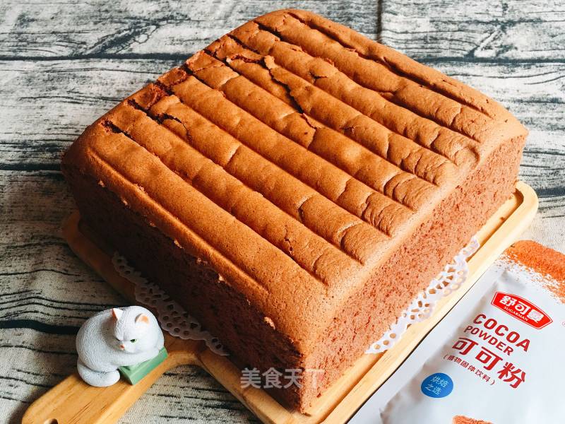 10 Inch Cocoa Chiffon Cake recipe