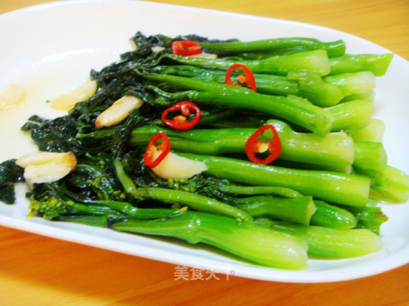 Choy Sum with Garlic recipe