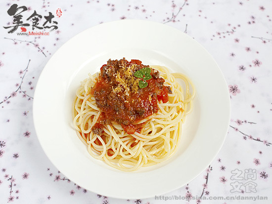 Spaghetti with Meat Sauce recipe