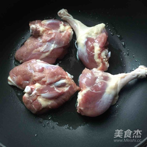 Roasted Duck Legs with Tofu and Edamame recipe