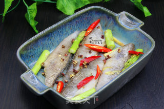 Grilled Ice Fish with Asparagus recipe