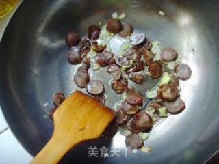 Zucchini Fried Sausage recipe
