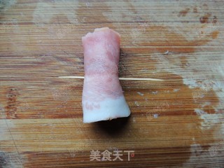 Bacon and King Pleurotus Roll recipe