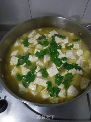 Potato Stew Tofu recipe