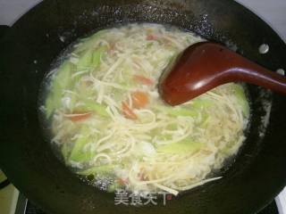 Cucumber and Egg Soup recipe