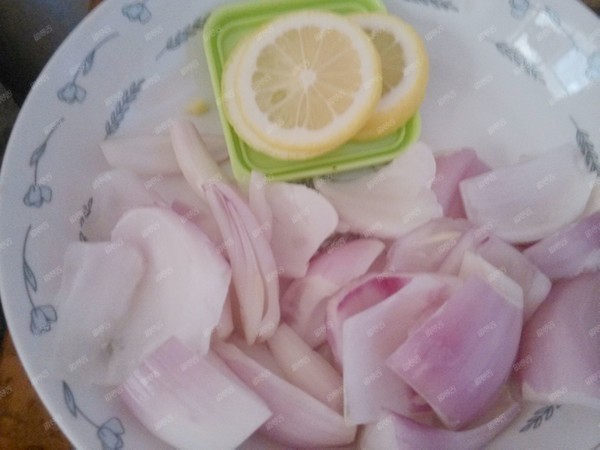 Salmon Onion Soup recipe