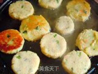 Potato Cakes with Glutinous Mustard recipe