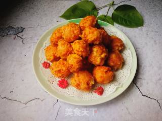 Fried Carrot Balls recipe