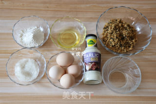 Seaweed Pork Floss Shellfish recipe